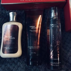 Bath & Body Works Twilight Woods gift set